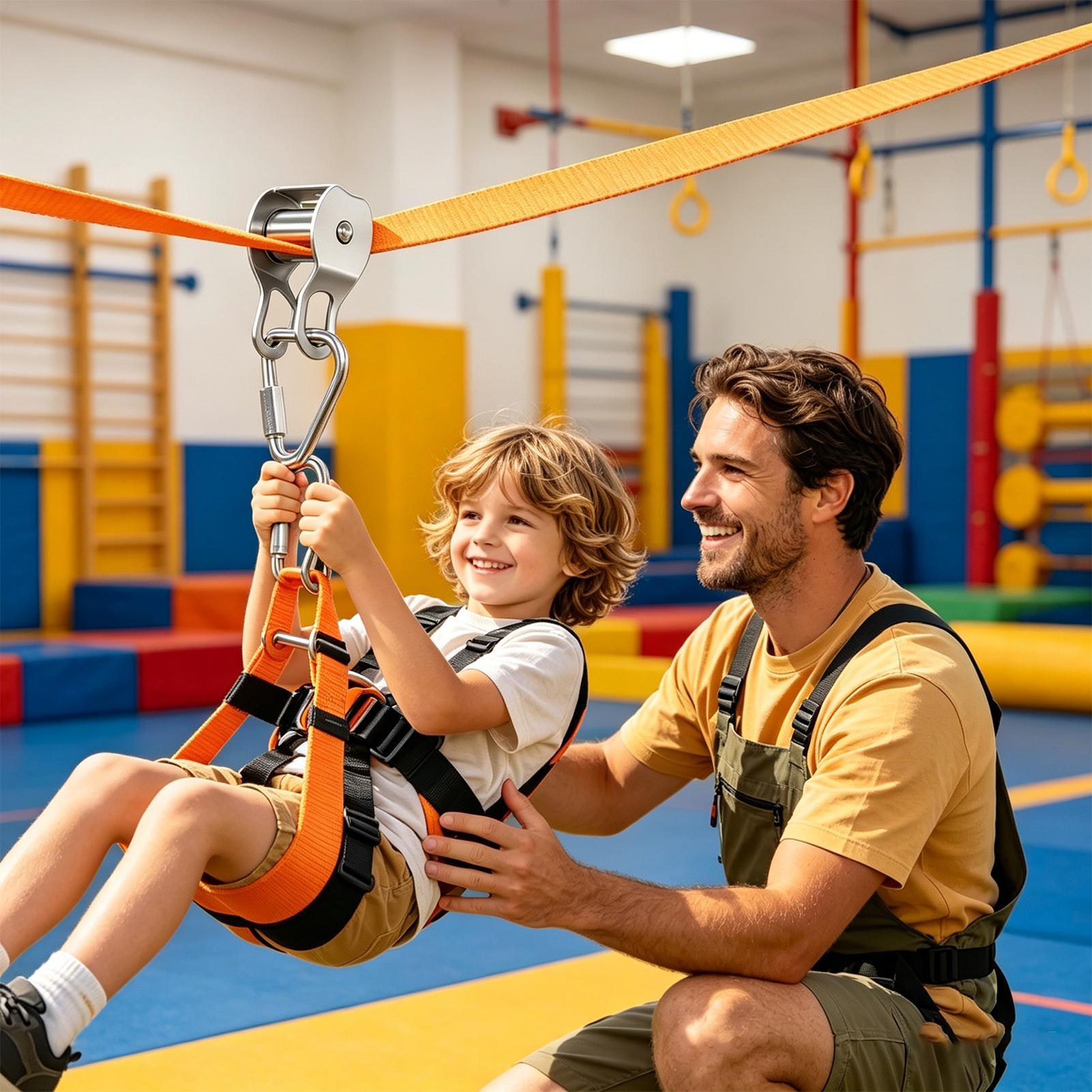 Kids Yard Toys - Cuerda de equilibrio para niños, juguetes