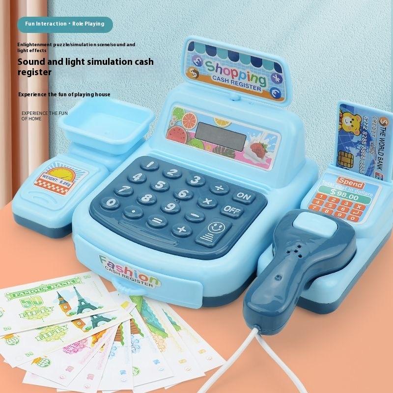 Toy Cash Register - Nuevo Juego Electrónico con Luces y