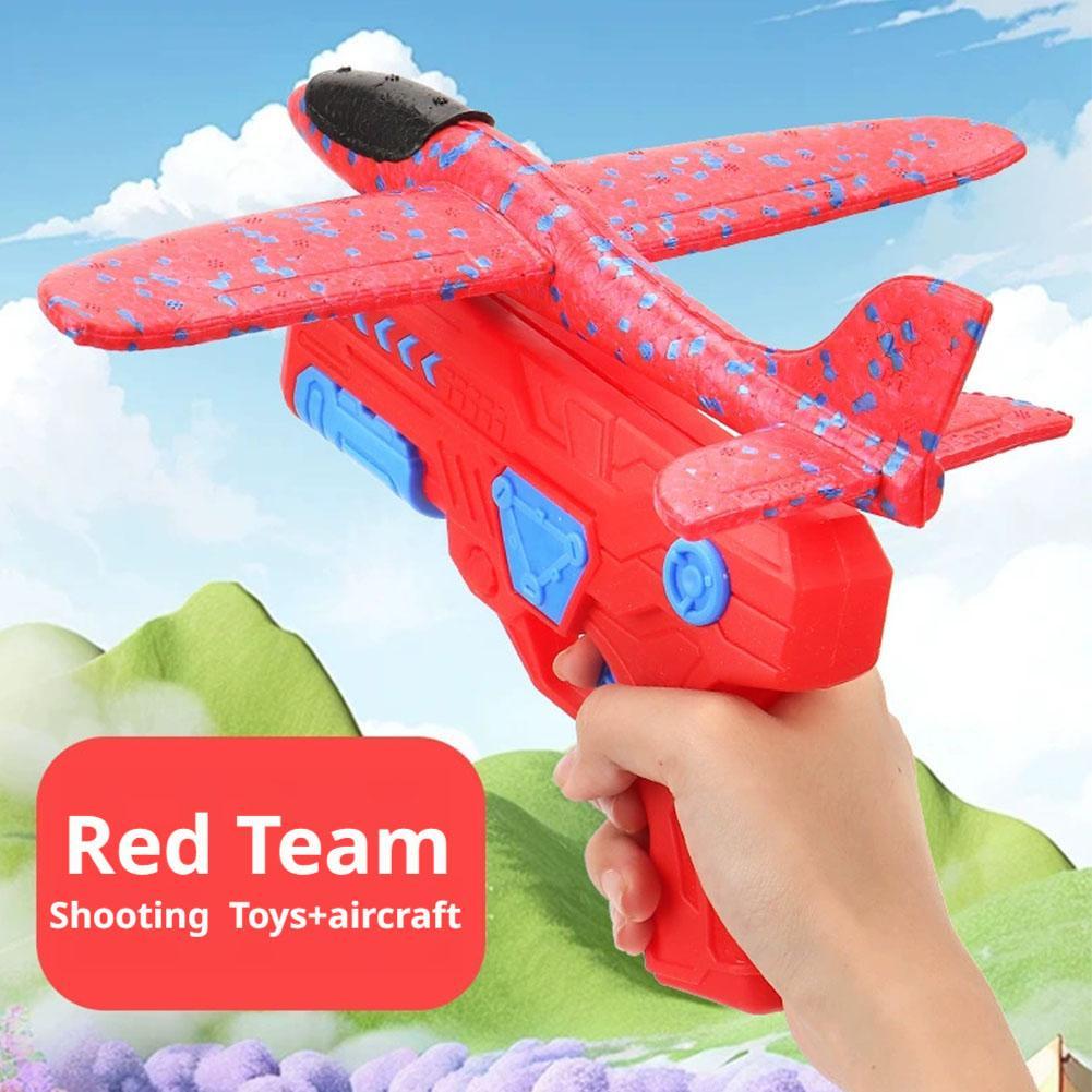 Avión de espuma luminosa, lanz - Catapult Launcher Toy reseña y precio