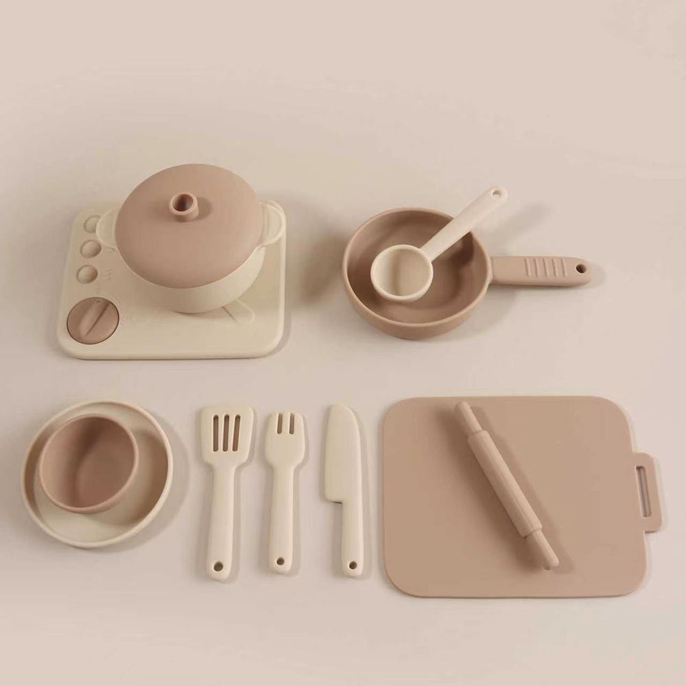 12 piezas de juguetes de cocin - Kids Toys Kitchen Set reseña y precio