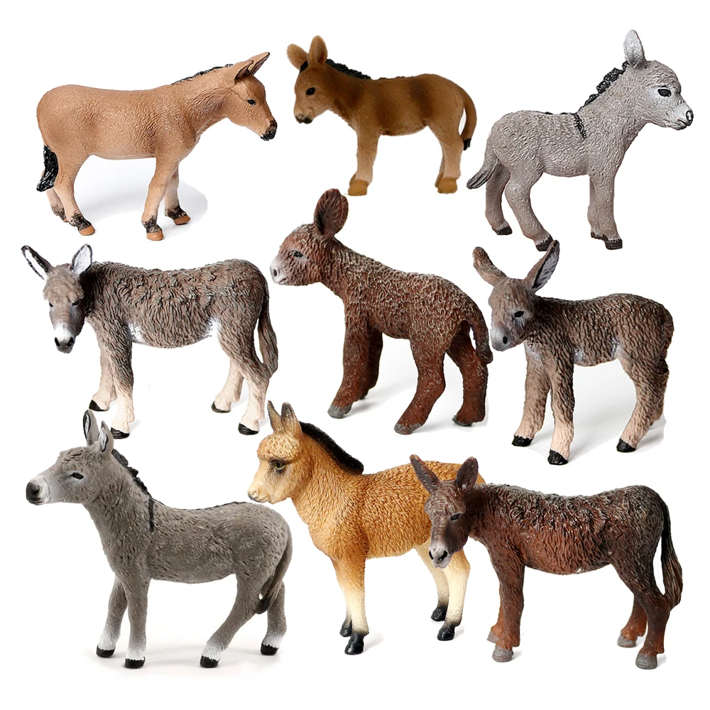 Modelo de burro, figuras de an - Kids Toys Reviews reseña y precio