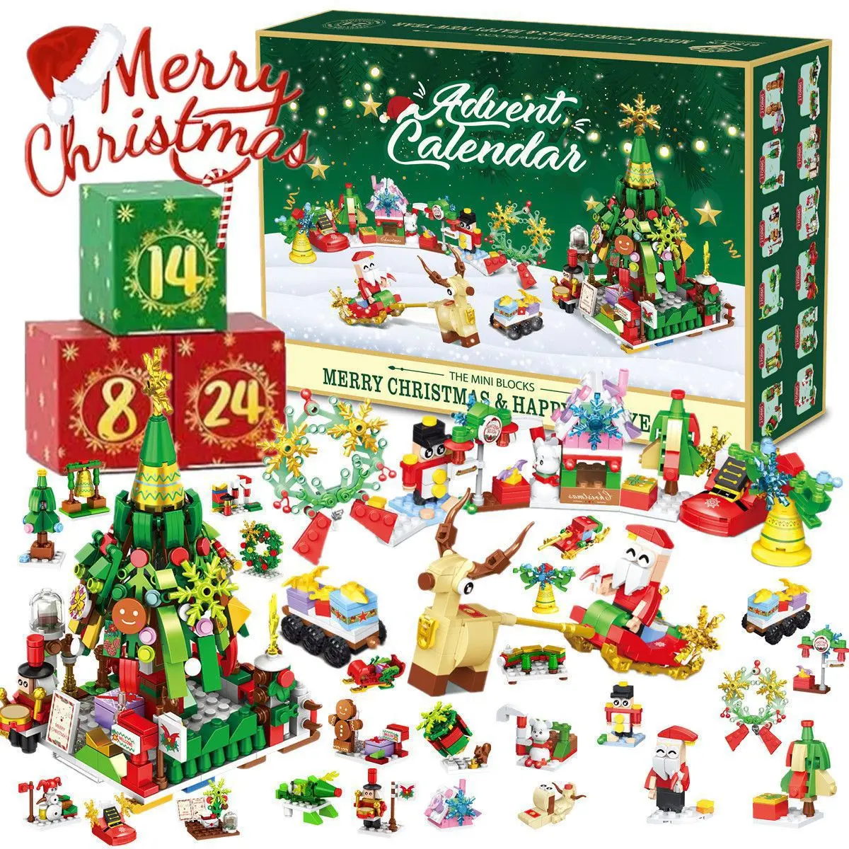Nuevo set de bloques de constr - Kids Toys Xmas reseña y precio
